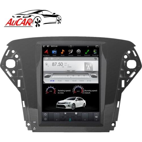 Tesla Style 10.4" for Ford Mondeo 2007-2010 car audio car multimedia player GPS System Bluetooth WIFI 4G Vertical Stereo IPS