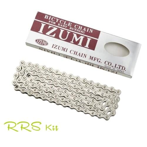 Japan IZUMI Bicycle Chain 410 Series 116 Links Track Single Chain/Fix Gear Speed Road Bike Accessories Chains