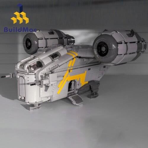 Star Movie The UCS 37840 Razor Crest by Papaglop Model Compatible With Lepining Building Blocks Bricks Toys Kids Christmas Gifts