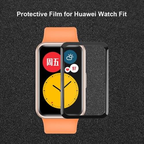 2pcs Film Protective Screen Protector for Huawei Watch Fit Smartwatch Accessories 3D Composite Screen Protector