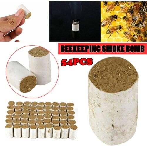 54pcs Beekeeping Product Bee Hive Smoker Fuel Medicinal Tools Bee Pipe Smoker Chinese Herb Beekeeping Equipment