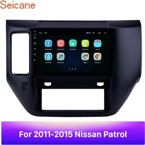 Seicane For 2011 2012 2013 2014 2015 Nissan Patrol 9" 2din Android 8.1 car Radio GPS HD Touchscreen Wifi Car Multimedia player