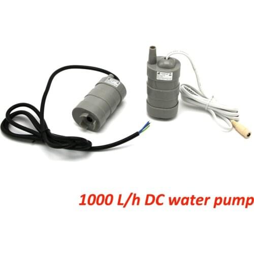 DC12V 1.9A 23W 5m 1000L/H Micro dc submersible pump