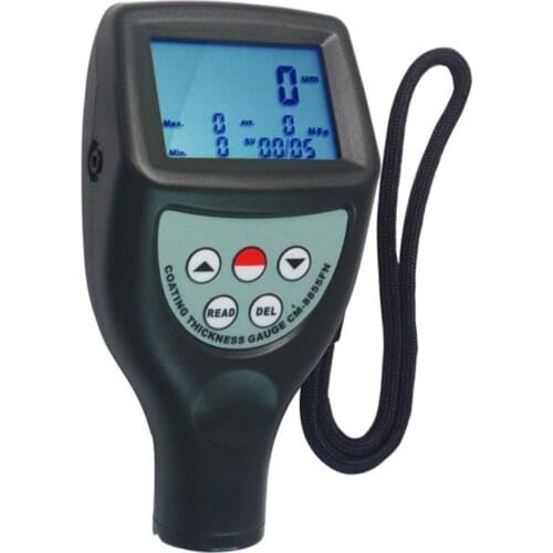Integral Coating Thickness Gauge Tester CM-8855 F Magnetic Induction/NF Type Eddy Current 99 Groups Data Memory