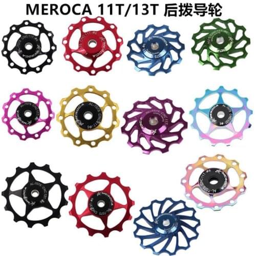 Ceramics Rear Derailleur Pulley 11T 13T MTB Mountain Bike Road Bicycle Jockey Wheel Metal Bearing Guide Pulley