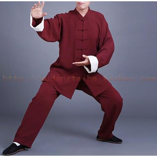 Wudang Tai Chi Clothing Linen Chinese Clothing Chinese Martial Art Clothes Exercise Clothing