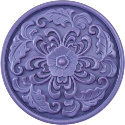 Classical Natural Soap Mold Round Silicone Mold for Handmade Soap