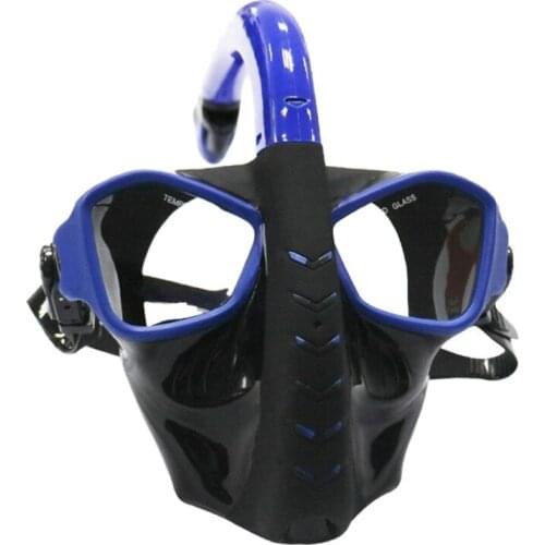 Snorkel Mask Non-Fog Non-Leak Full Face Design Snorkeling Diving Mask Technology Water Sports Swimming Equipment