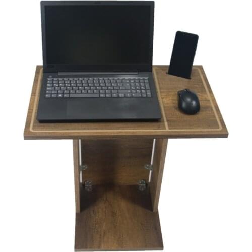 Walnut Portable Folding Computer and Tablet Working Laptop Stand coffee tables table basse furniture living room table