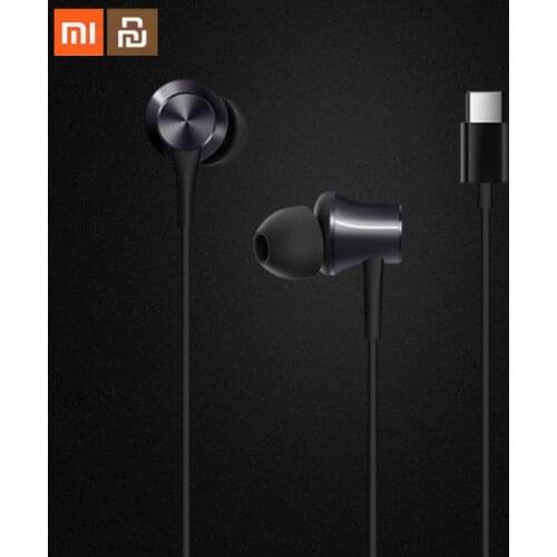 New original xiaomi mijia piston headset C-type earphones USB cable headset my c for my / 8/9 / mi X 2/2 S smart home