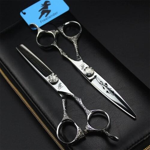 6.0 inch Professional hair scissors Salon hairdressing scissors Barber Scissors Set Hair Cutting Shears Scissor Haircut