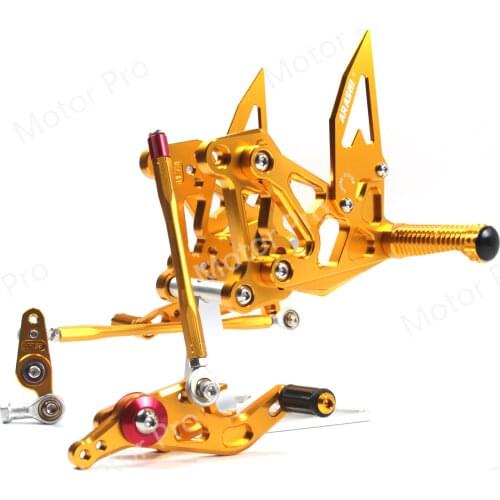 Adjustable Footrests For MV AGUSTA Brutale 675 800 Dragster 2012 - 2016 Motorcycle Accessories Foot Rests Pegs Rearsets Pedal