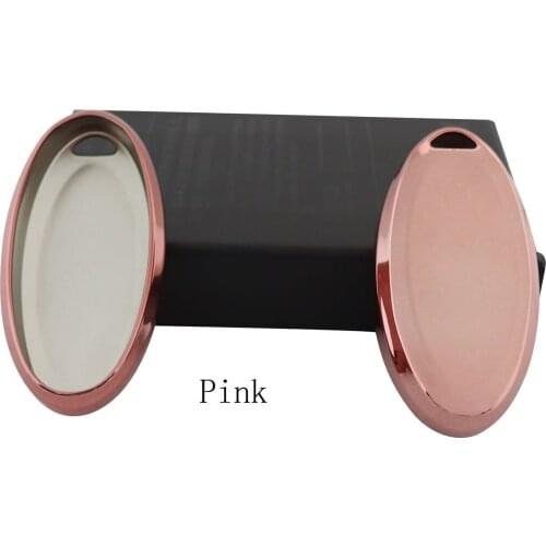 Pink Protective TPU key Case Shell Cover for Nissan 370Z Altima Cube GT-R Infiniti