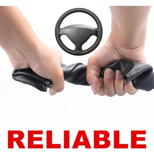 Hand stitched PU Artificial Leather Car Steering Wheel Cover for Opel Astra (G) 1998-2004 Zafira (A) 1999-2005 / Agila (A)