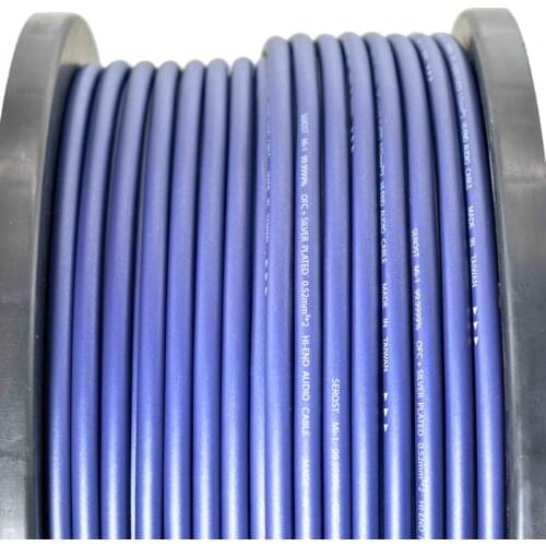 Serost Cable Mi-1 Made In Taiwan 99.9999% OFC + OFC Silver-Plated Audio Cable RCA Signal Cable XLR Balanced Cable