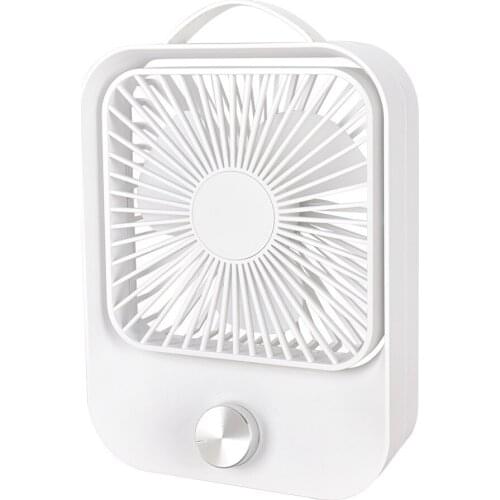 Usb stepless speed control desktop fan table fan big button big wind simple cool fan