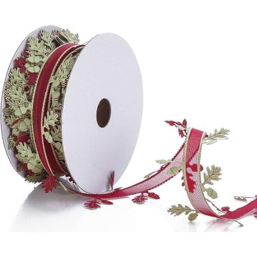 Top Quality Wine Red Silk Satin Ribbons Christmas Wedding Decorations 40mm Width DIY Gifts Ribbons Crafts Card Wrapping Supplies