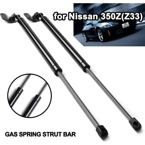 2 x Car Rear Tailgate Gas Strut Bars Trunk Support With Spoiler Car Accessories GS90453 For Nissan 350Z Z33 2003-2008 Strut Bars