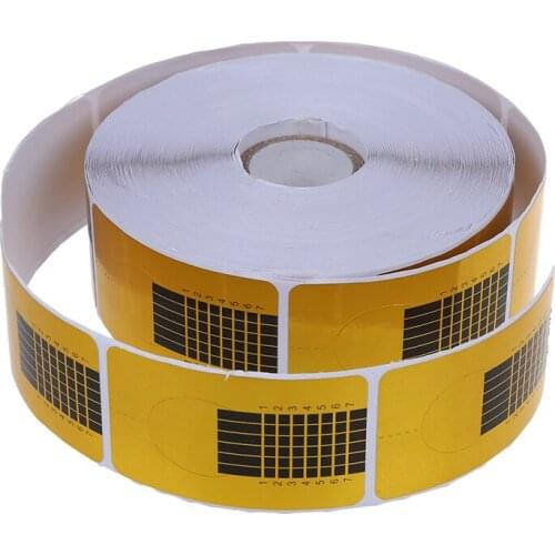 500 x Nail Forms Tool for Acrylic UV Gel Tip Extension