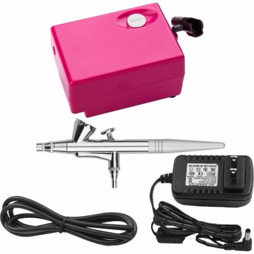 Airbrush Makeup Compressor Kit Aerografo Pen Face Paint Spray Gun For Nail Art Cake Car Model Painting 0.4mm Dual Action
