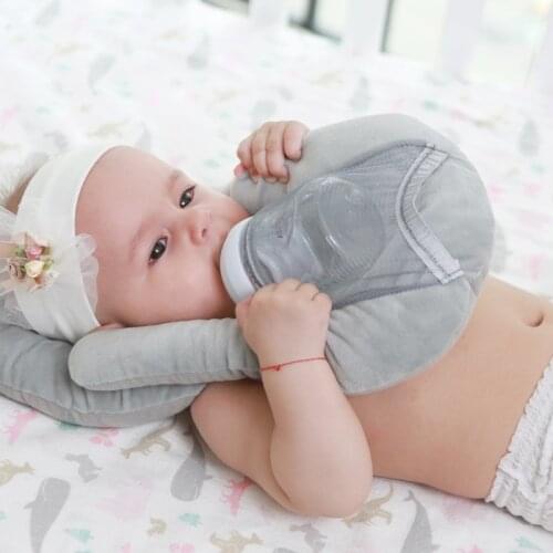 Baby Feeding Pillow Bottle Support Newborn Nursing Cushion Anti-Head Baby Pillows Multifunctional Cotton Toddler Pad