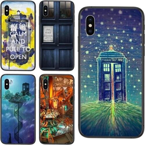 For Galaxy Note 20 10 9 8 Lite Pro Ultra M51 M31 M30S A10 A10S A8 A7 A5 J6 J8 2018 Doctor Who Box Classic Prix Black Etui