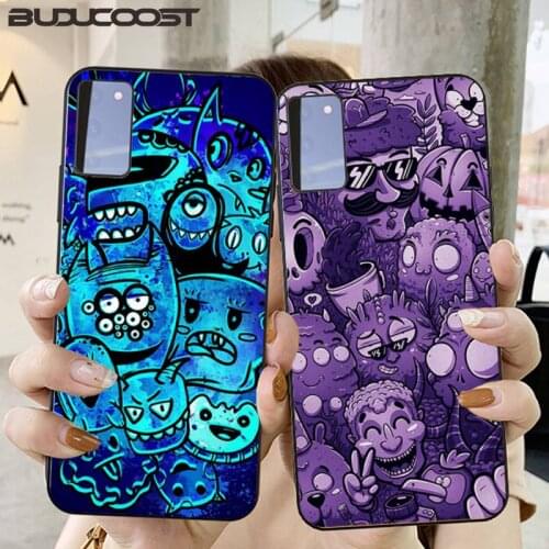 Funny cartoon Phone Case for Samsung S6 S7 edge S8 S9 S20 S21 S30plus ultra S21/S30 S10-5G lite 2020 S10E