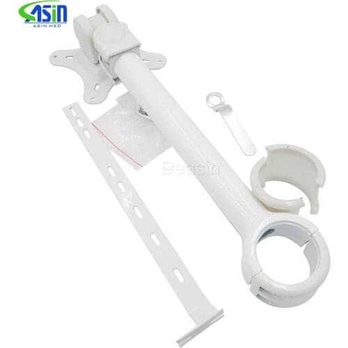 Dental Chair LCD Monitor Holder Arm Bracket Steel for Intraoral Camera Endoscope Frame