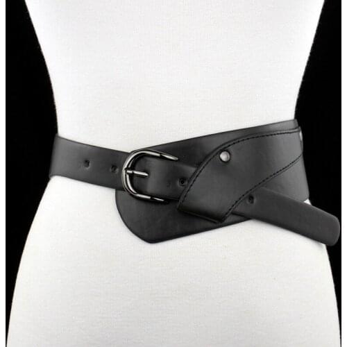 Designer Luxury Belt Women Leather Belt For Dress Jacket Cummerbunds Women Corset Belt Women 2021 Waist Band Waistband Balck