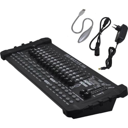 China Hot Sale Stage Light DMX Master Controller 384A 384B Light DMX Controller DJ Console Equipment 12 Light 32 DMX Channels