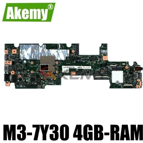 For Lenovo Thinkpad Yoga 11E 5th Gen Laptop motherboard 17873-1 448.0DA21.0011 With M3-7Y30 4GB-RAM FRU 02DC041 02DC053 02DC065