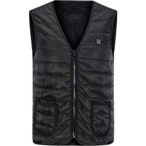 Men Women Winter Outdoor Camping Fishing Hiking Golf Washable Heating Warm Vest