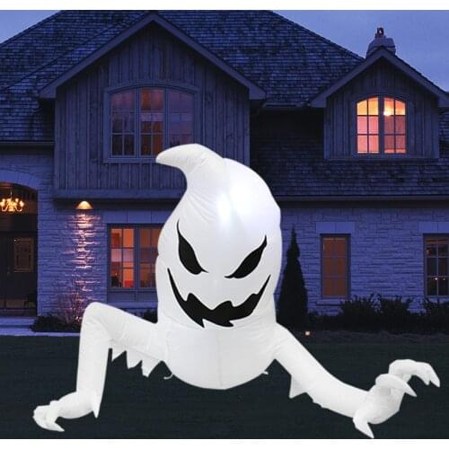 Halloween Inflatable Ghost Elf Courtyard Lawn Festival Party Decoration Gifts Indoor Outdoor with LED Lights Inflatable Toys