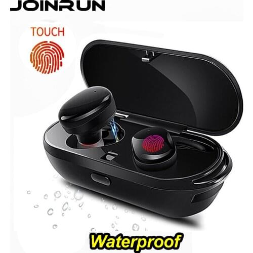 Touch two wireless Bluetooth TWS Earphone Headset IPX5 waterproof True Touch Headset with power bank for phones PC Twins Earbuds