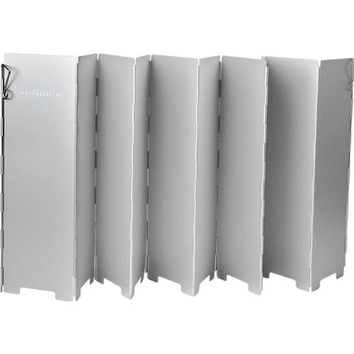 Outdoor Picnic Gases Burners Windproof Board Stuck Gases Stoves Windshield Folding Windbreak Plate Wind Deflector Windshield