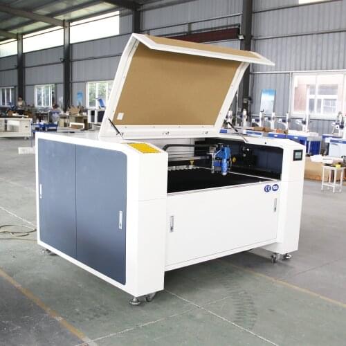 High Precision Ruida Controller Nonmetal Co2 CNC Laser Cutting Machine 1390 Laser CNC Cutter With Dust Extractor