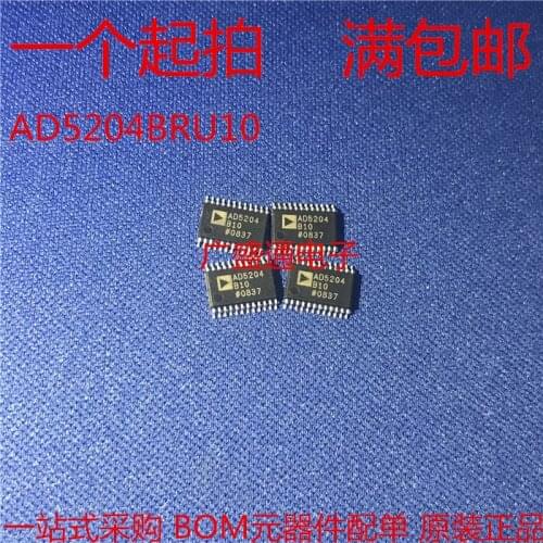 100% New&original In Stock AD5204BRUZ10 AD5204B10 TSSOP24