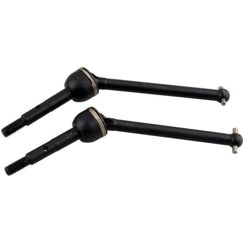 2Pcs Metal Steel Universal Driven Dogbone Driveshaft CVD For RC HPI WR8 Flux Rally Upgrade Parts