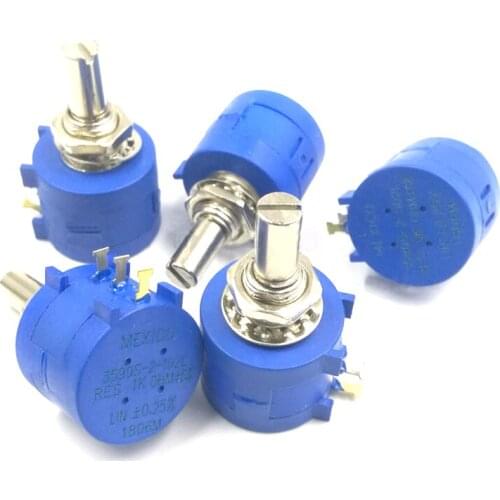 3590S series potentiometer 500 1K 2K 5K 10K 20K 50K 100K ohm 3590S-2-103L 3590S 101 102 103 104 201 202 203 501 502 503