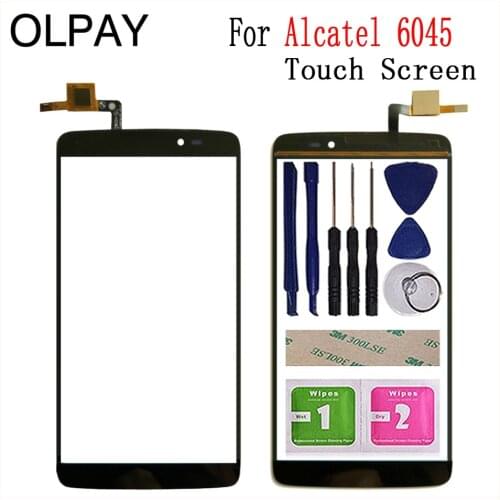 5.5" inch Touch Screen For Alcatel One Touch Idol 3 6045 OT6045 6045Y Touch Screen Digitizer Panel Front Glass Lens Sensor