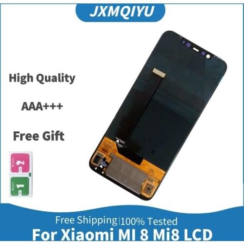 6.21" Original Tested Best OLED For XIAOMI Mi 8 Display Mi8 LCD Touch Screen Digitizer Replacement 2248x1080+tools