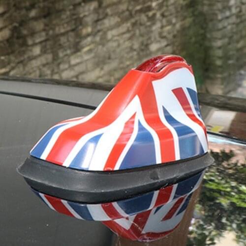 Carbon Fiber Car Signal Aerials Shark Fin Antenna For Mini Cooper One JCW F54 F60 Signal Radio Aerials Roof Antennas Car Styling