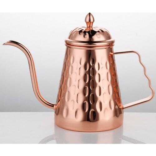 Stainless Steel Pour Over Coffee Kettle Gooseneck Drip Kettle for Coffee Brewing and Tea Drip Kettle 650ml