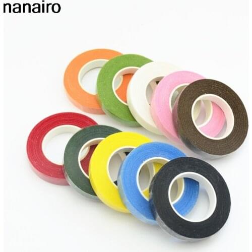 Cheap 25Meter Paper Garland Tape Artificial Flower Fixed Supplies For Wedding Decoration DIY Wreath Flores Tape