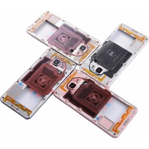 For Samsung A5 2016 A510 A510F Housing Metal Middle Frame Single card version