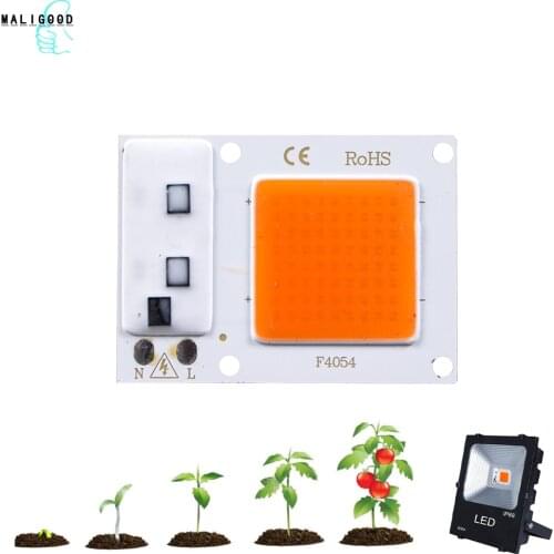 LED Grow COB Chip Phyto Lamp Full Spectrum 20W 30W 50W No need driver For Indoor Plant Seedling Grow and Flower Growth Lighting