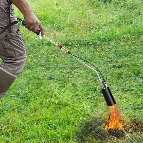 Weeding Fire Guns Gas Blowtorch Burner Multipurpose Weeding Burner Torch Garden Hand Tools Gas Torch For For Outdoor Picnic BBQ