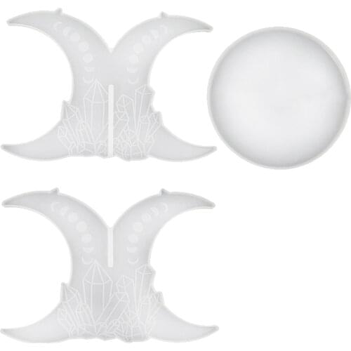 Potted Plant Stand Resin Molds, Display Stand Epoxy Mold for Crafts Casting, DIY Potted Holder, Home Decor