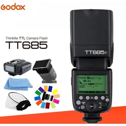 Godox TT685 2.4G HSS TTL GN60 Flash Speedlite+ X1T- Trigger Transmitter Kit for Nikon Canon Sony Olympus Panasonic Fujifilm