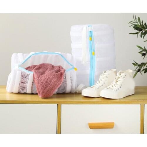 Mesh Net Pouch Laundry Shoes Washing Bags Machine Cleaning Protector Tool
